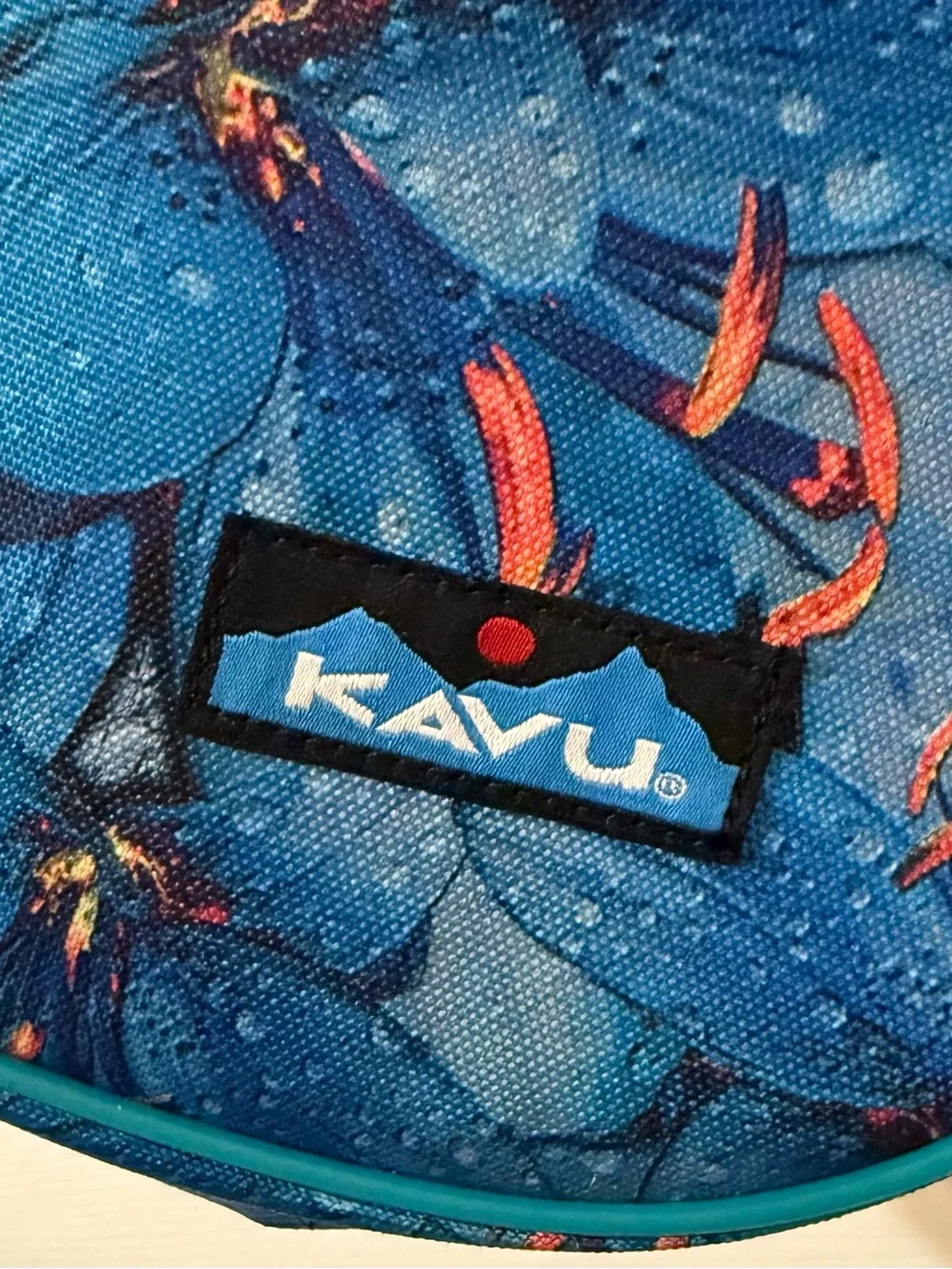 KAVU Paxton Pack Rope Sling Bag Crossbody Backpack - Electric Lily